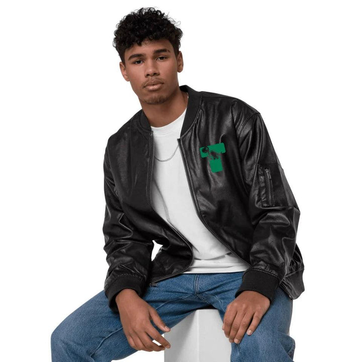 Custom Embroidered Dinosaur Initial Jacket - ART-JKT260 - ARTFULANE