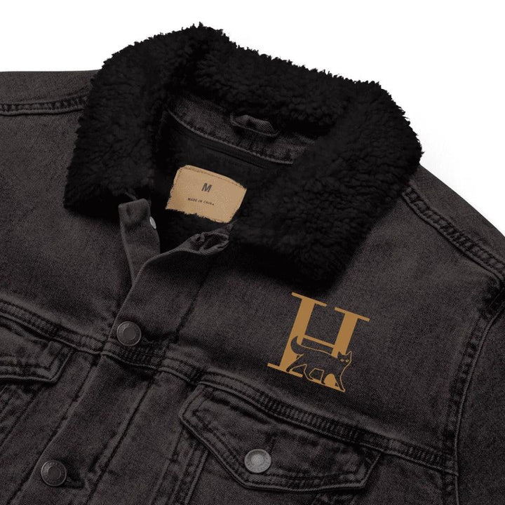 Custom Embroidered Cat Initial Jacket - ART-JKT262 - ARTFULANE