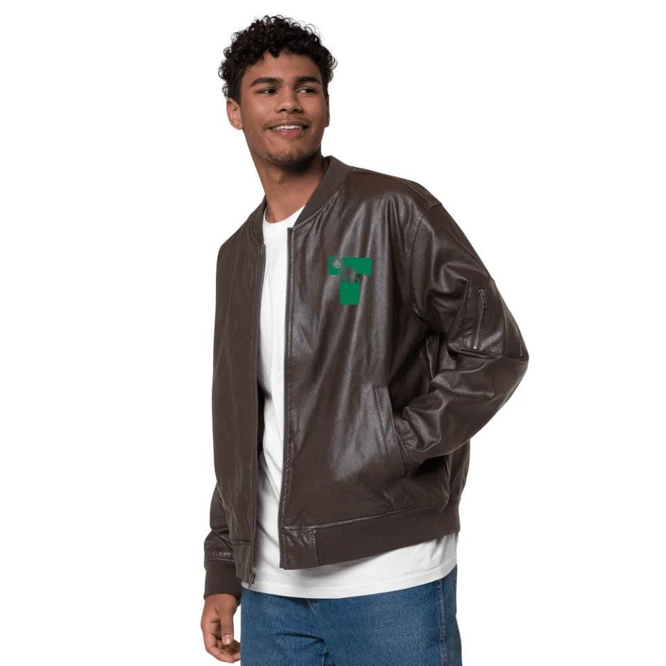 Custom Embroidered Dinosaur Initial Jacket - ART-JKT260 - ARTFULANE