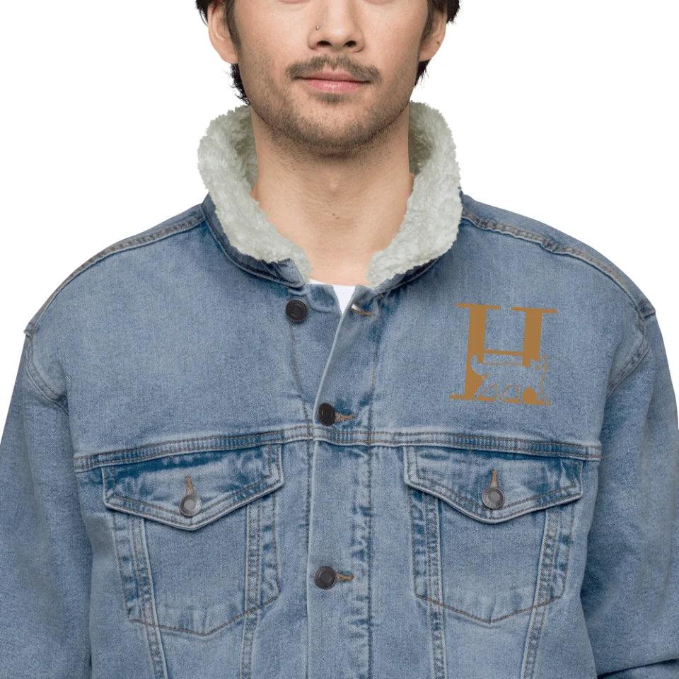 Custom Embroidered Cat Initial Jacket - ART-JKT262 - ARTFULANE