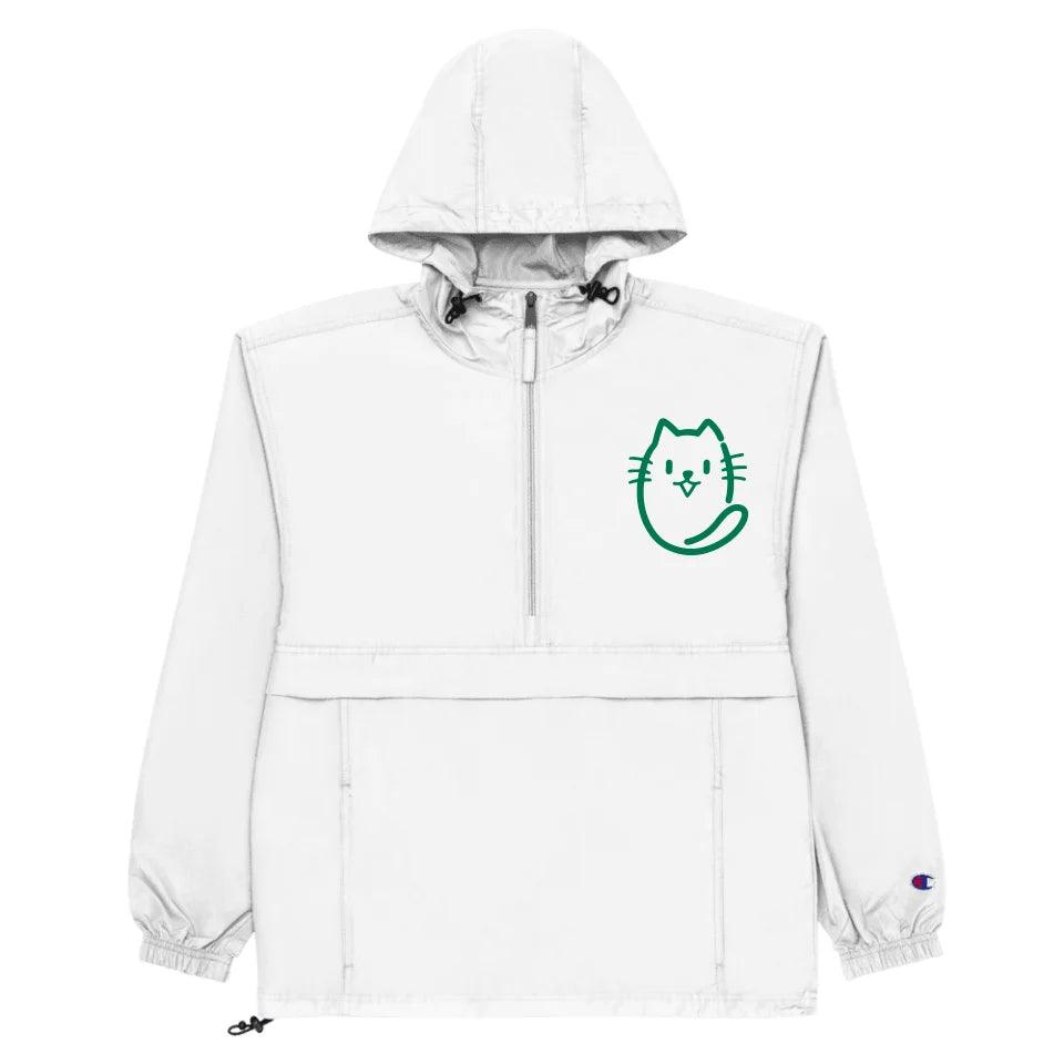 Custom Embroidered Cat Initial Jacket - ART-JKT261 - ARTFULANE