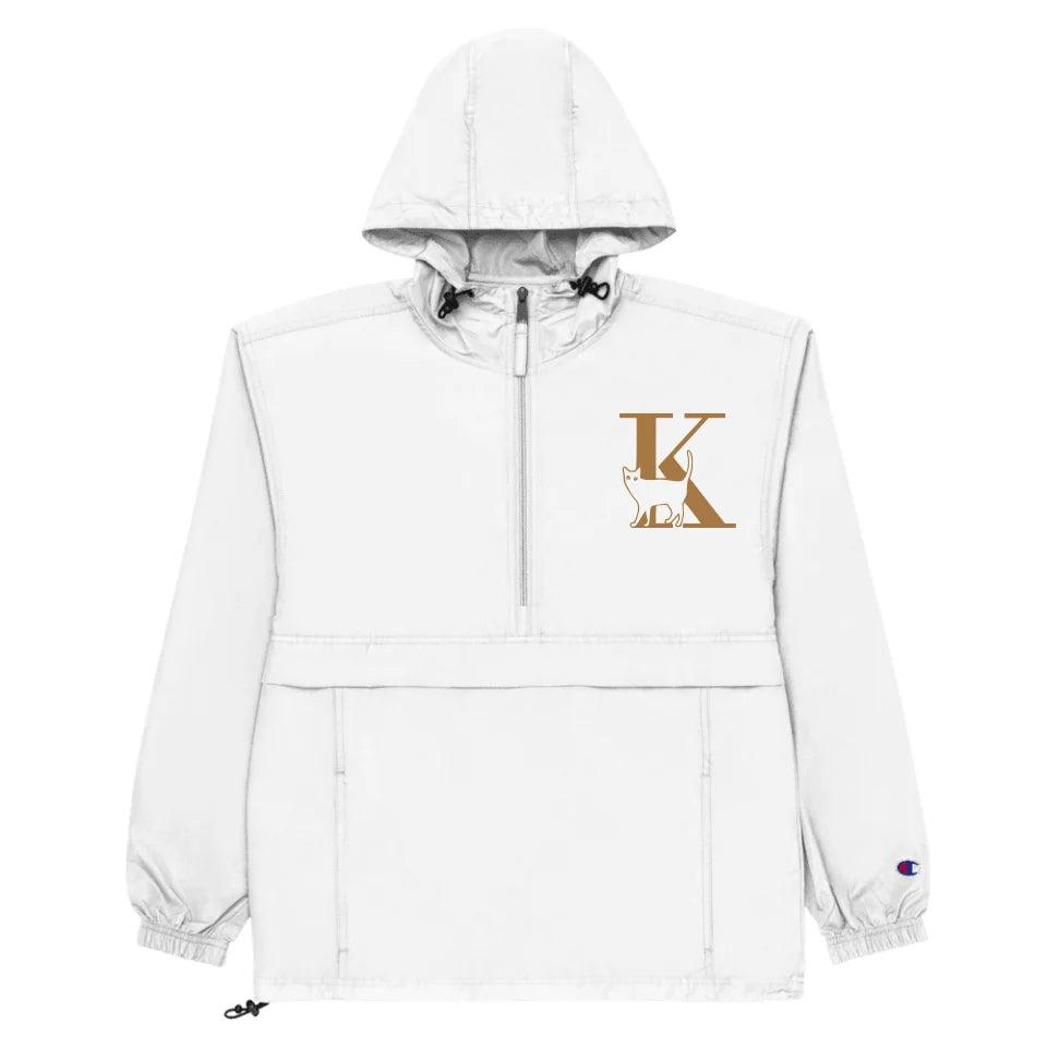 Custom Embroidered Cat Initial Jacket - ART-JKT262 - ARTFULANE