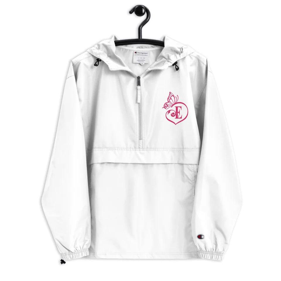 Custom Embroidered Butterfly Love Initial Jacket - ART-JKT264 - ARTFULANE