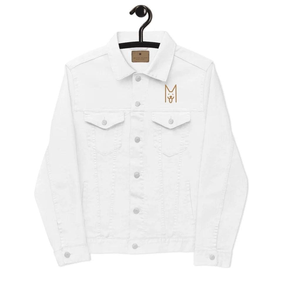 Custom Embroidered Dog Head Initial Jacket - ART-JKT276 - ARTFULANE