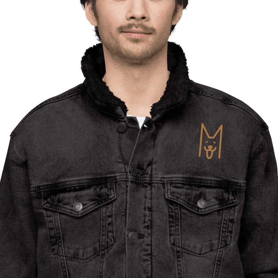 Custom Embroidered Dog Head Initial Jacket - ART-JKT276 - ARTFULANE