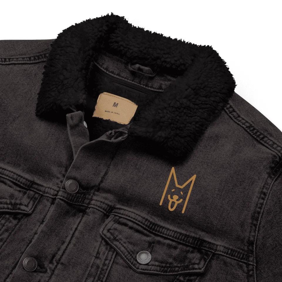 Custom Embroidered Dog Head Initial Jacket - ART-JKT276 - ARTFULANE