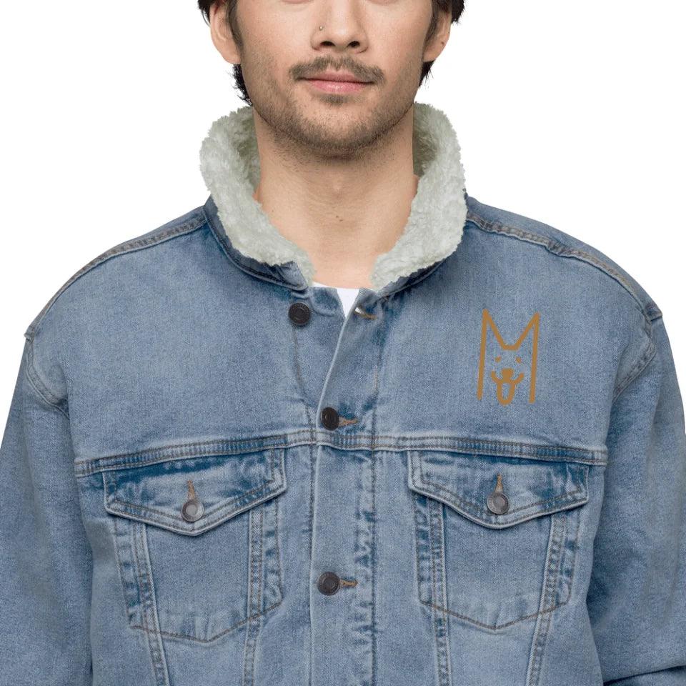 Custom Embroidered Dog Head Initial Jacket - ART-JKT276 - ARTFULANE