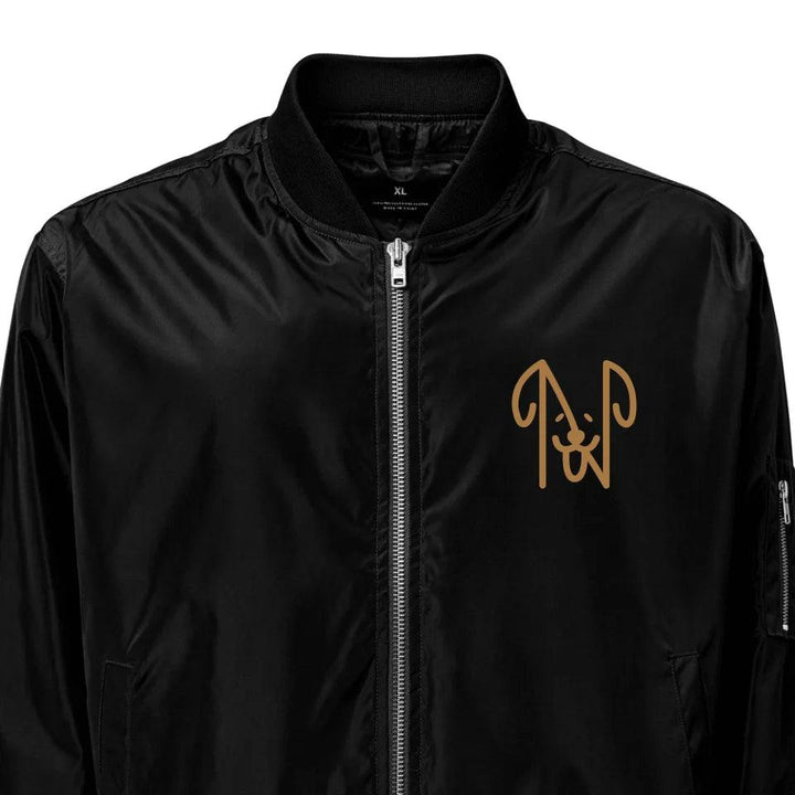 Custom Embroidered Dog Head Initial Jacket - ART-JKT276 - ARTFULANE