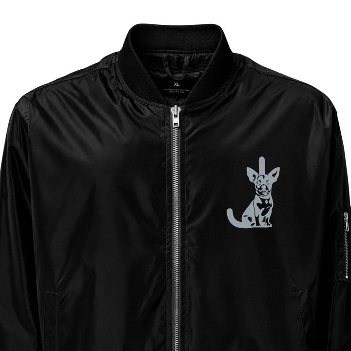 Custom Embroidered Dog Initial Jacket - ART-JKT274 - ARTFULANE