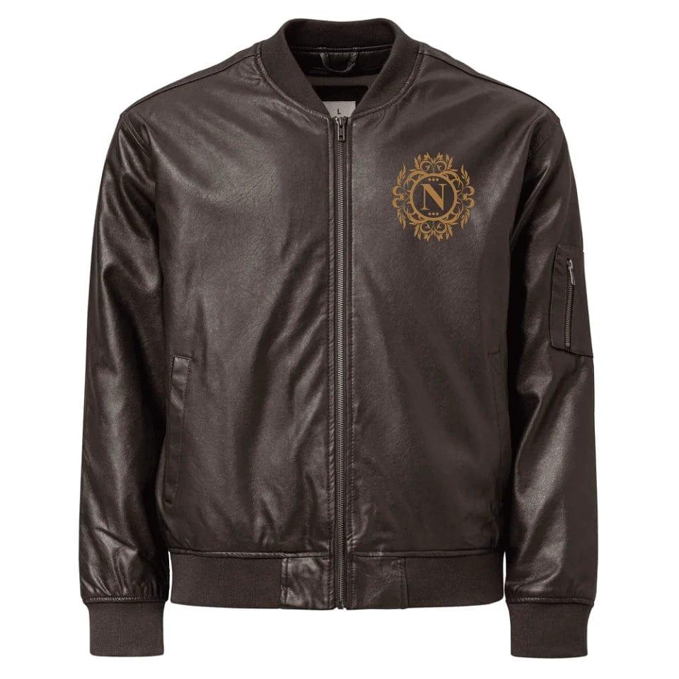 Custom Embroidered Flourish Monogram Initial Jacket - ART-JKT277 - ARTFULANE