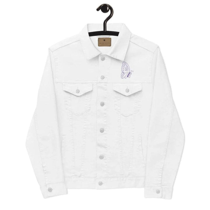 Custom Embroidered Butterfly Initial Jacket - ART-JKT283 - ARTFULANE