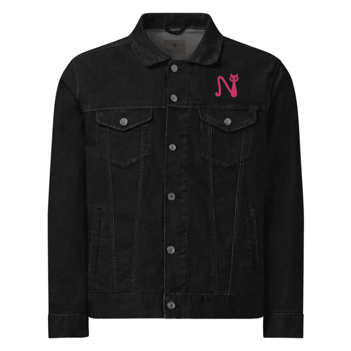 Custom Embroidered Cat Initial Jacket - ART-JKT285 - ARTFULANE