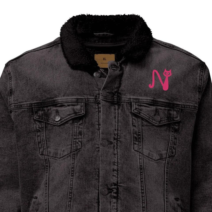 Custom Embroidered Cat Initial Jacket - ART-JKT285 - ARTFULANE