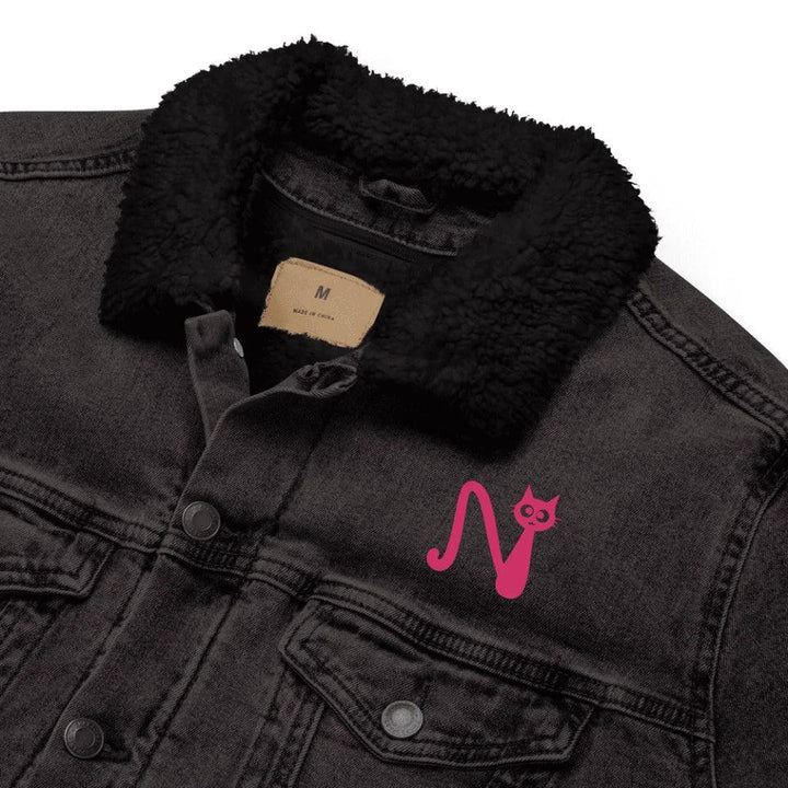 Custom Embroidered Cat Initial Jacket - ART-JKT285 - ARTFULANE