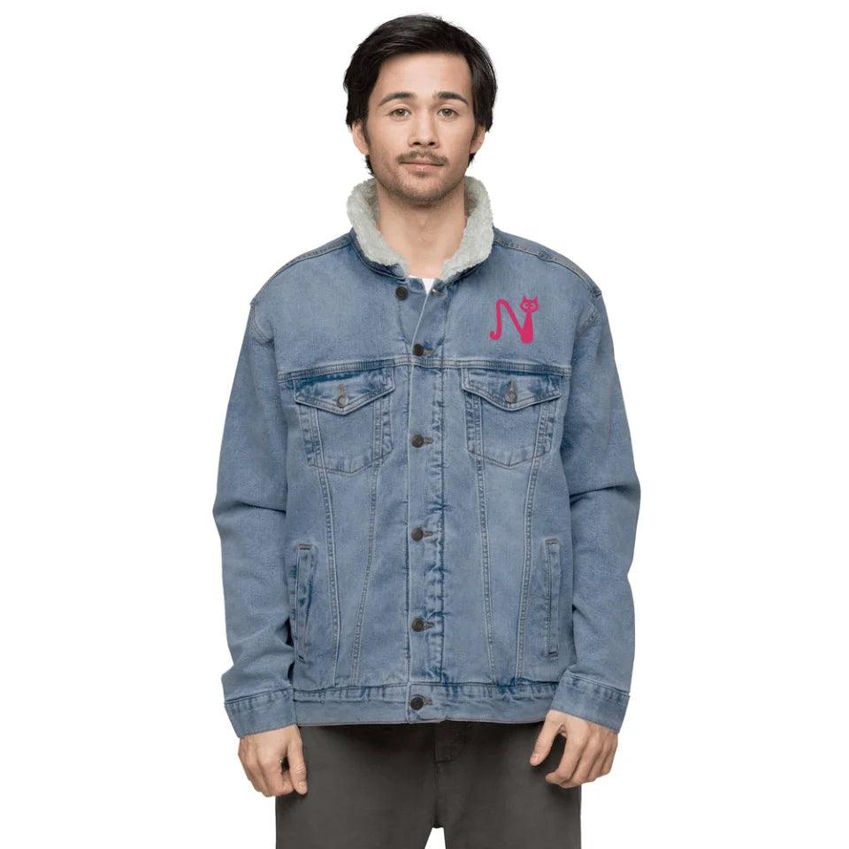 Custom Embroidered Cat Initial Jacket - ART-JKT285 - ARTFULANE