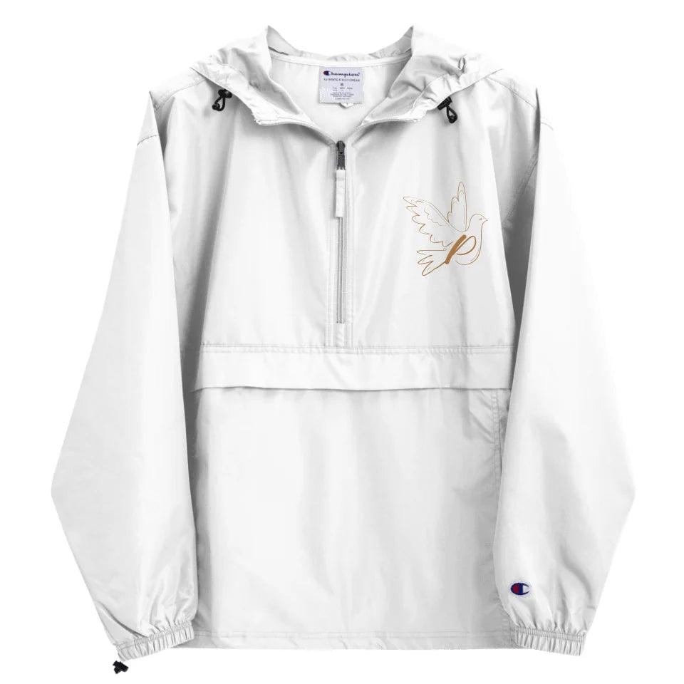 Custom Embroidered Dove Initial Jacket - ART-JKT284 - ARTFULANE