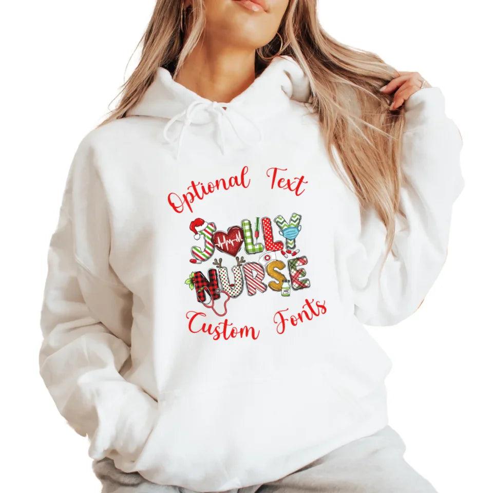 Custom Nurse Christmas Sweatshirt & Hoodie - ART-SWH206 - ARTFULANE