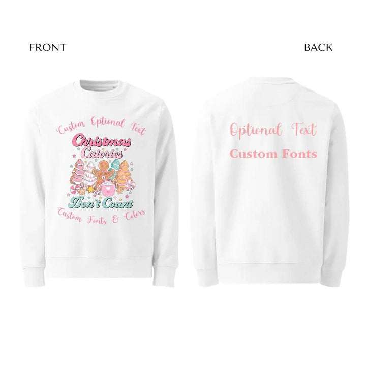 Custom Retro Pink Christmas Sweatshirt & Hoodie - ART-SWH221 - ARTFULANE