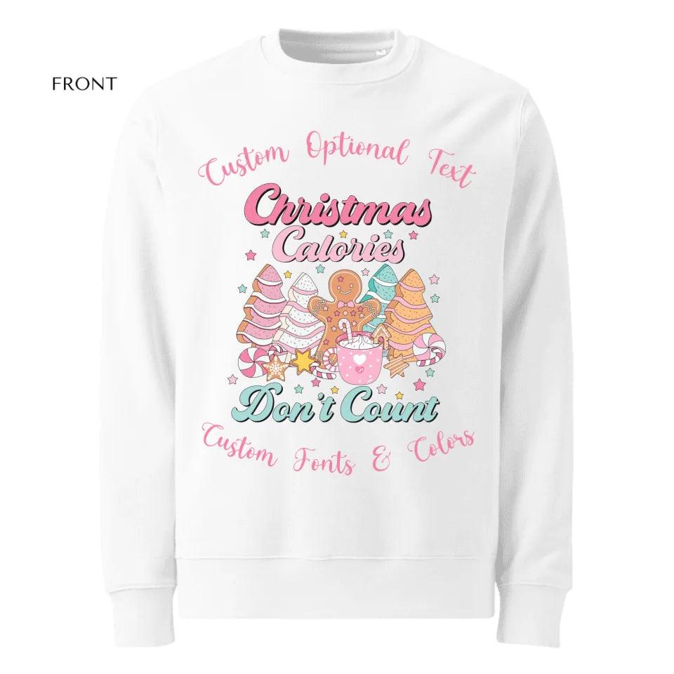 Custom Retro Pink Christmas Sweatshirt & Hoodie - ART-SWH221 - ARTFULANE