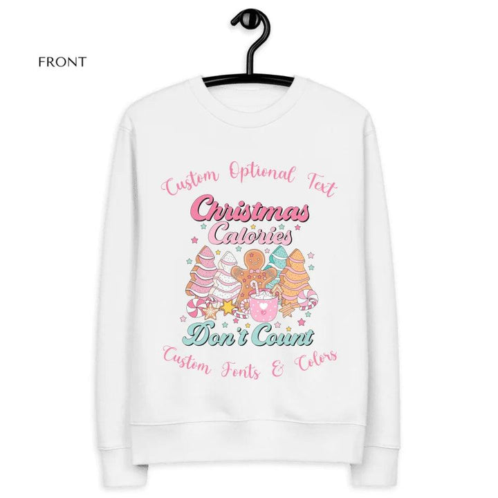 Custom Retro Pink Christmas Sweatshirt & Hoodie - ART-SWH221 - ARTFULANE