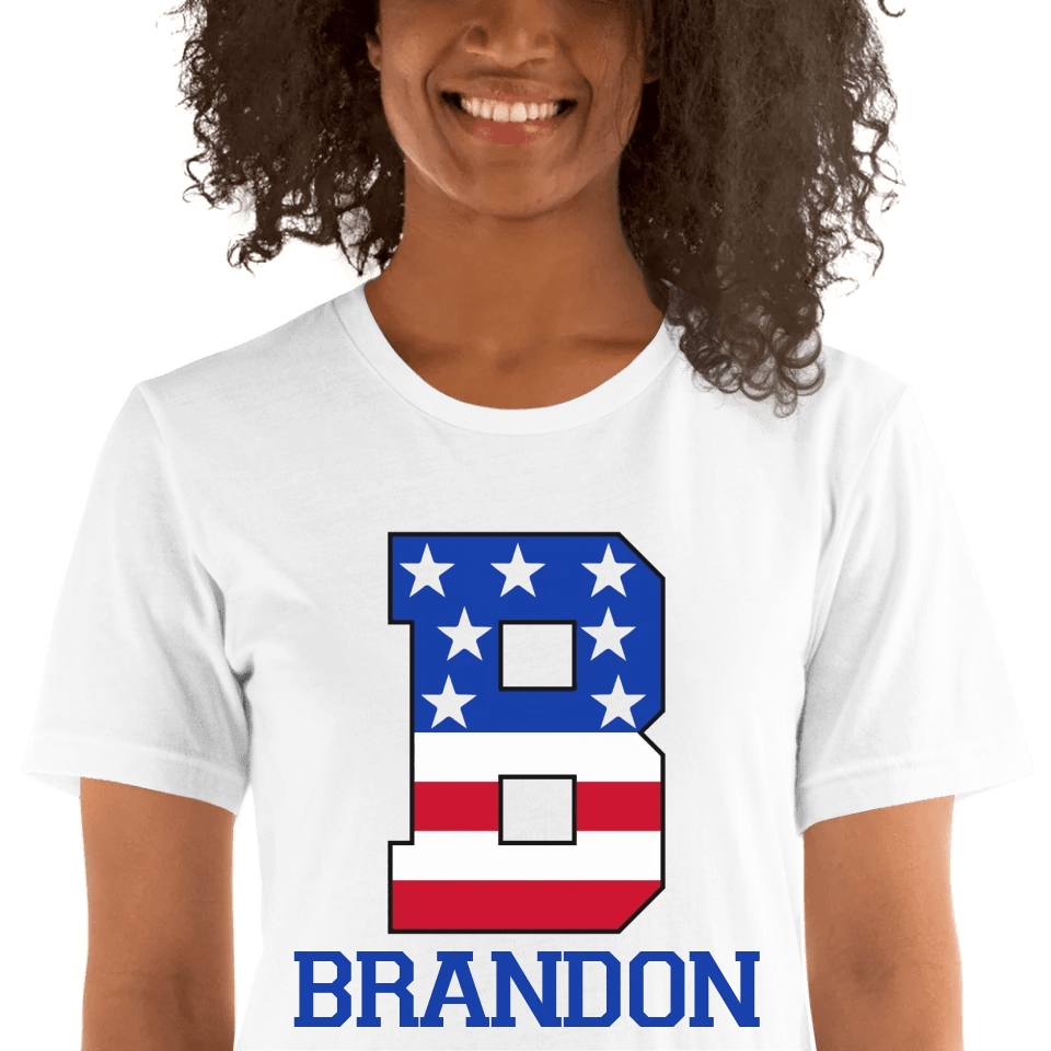 Custom USA Varsity Letter T-Shirt - ART-TSH002 - ARTFULANE