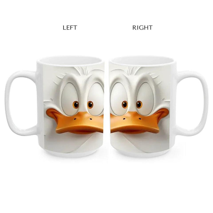 Custom Sarcastic Duck Face 3D Mug - ARTFULANE