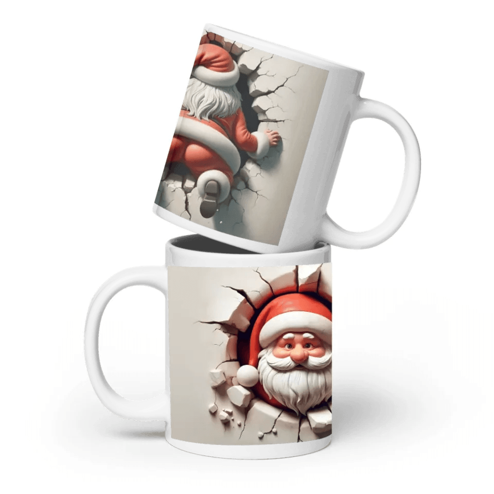 Custom 3D Christmas Character Mug - ARTFULANE