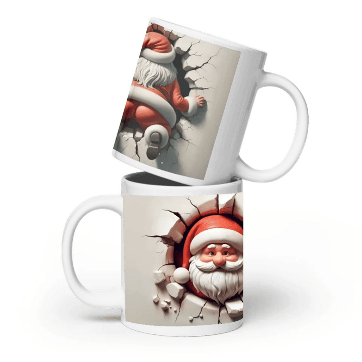 Custom 3D Christmas Character Mug - ARTFULANE