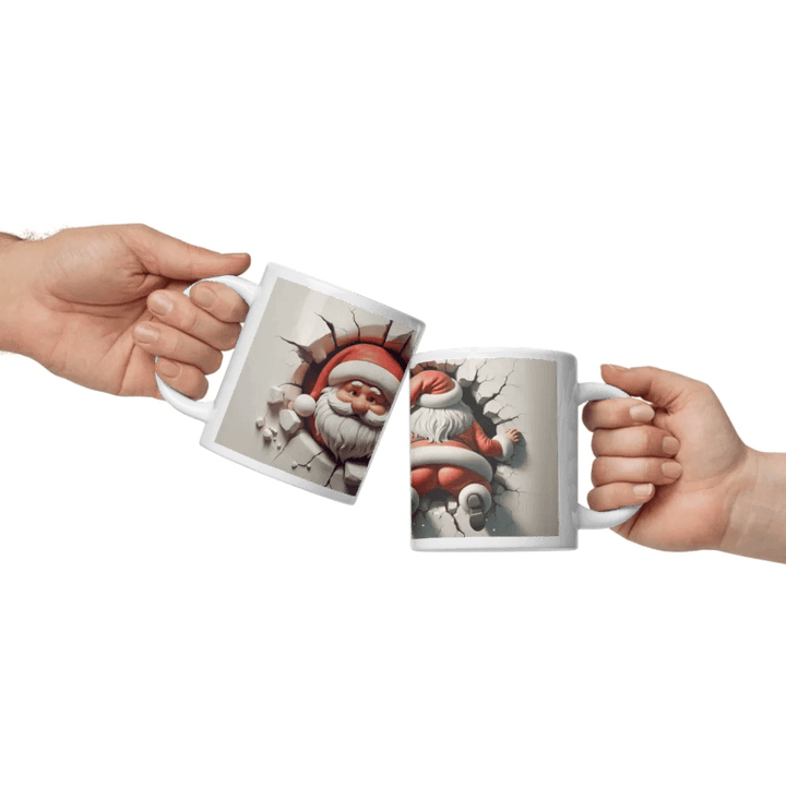 Custom 3D Christmas Character Mug - ARTFULANE