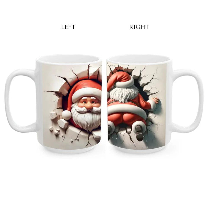 Custom 3D Christmas Character Mug - ARTFULANE