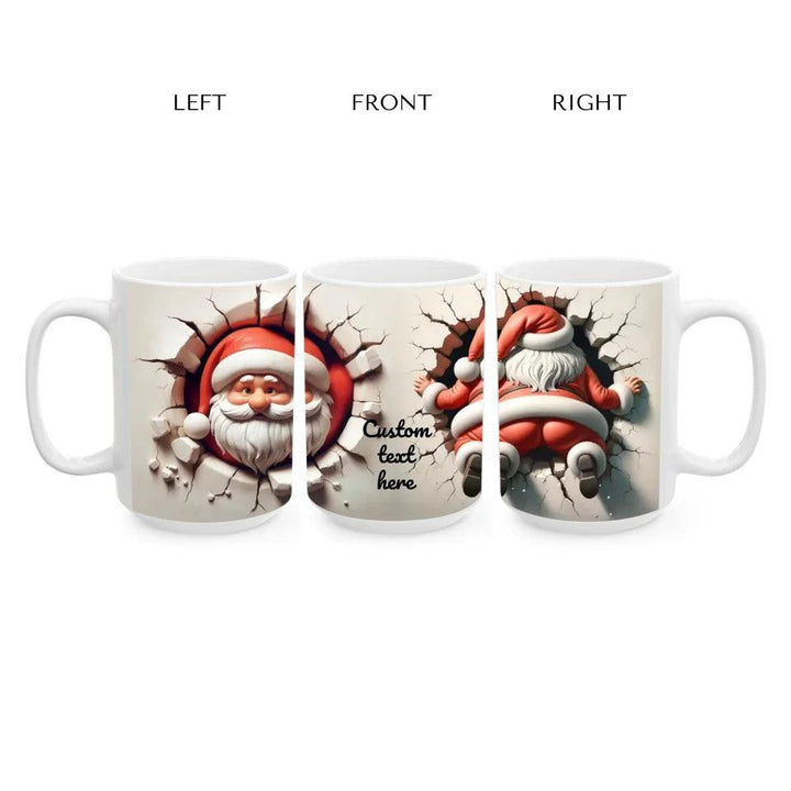 Custom 3D Christmas Character Mug - ARTFULANE