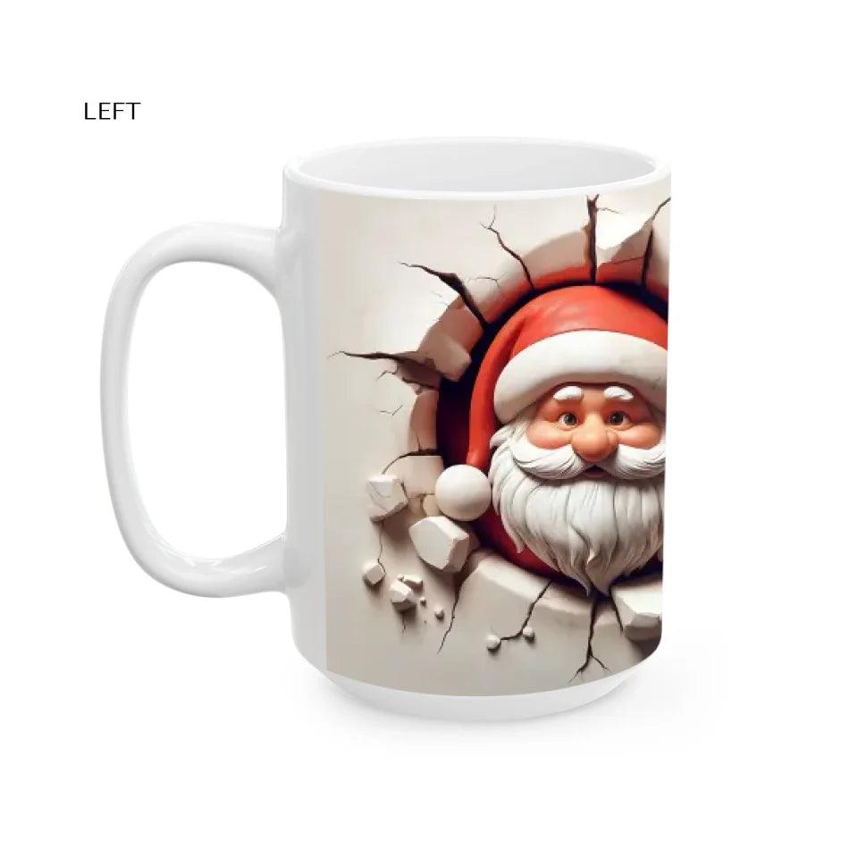 Custom 3D Christmas Character Mug - ARTFULANE