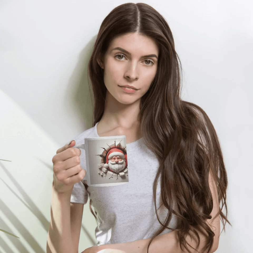 Custom 3D Christmas Character Mug - ARTFULANE