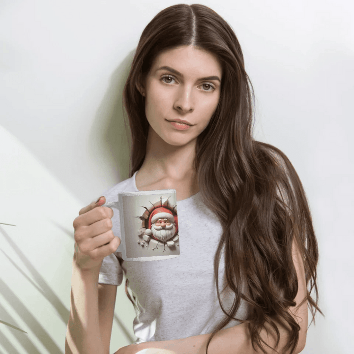 Custom 3D Christmas Character Mug - ARTFULANE