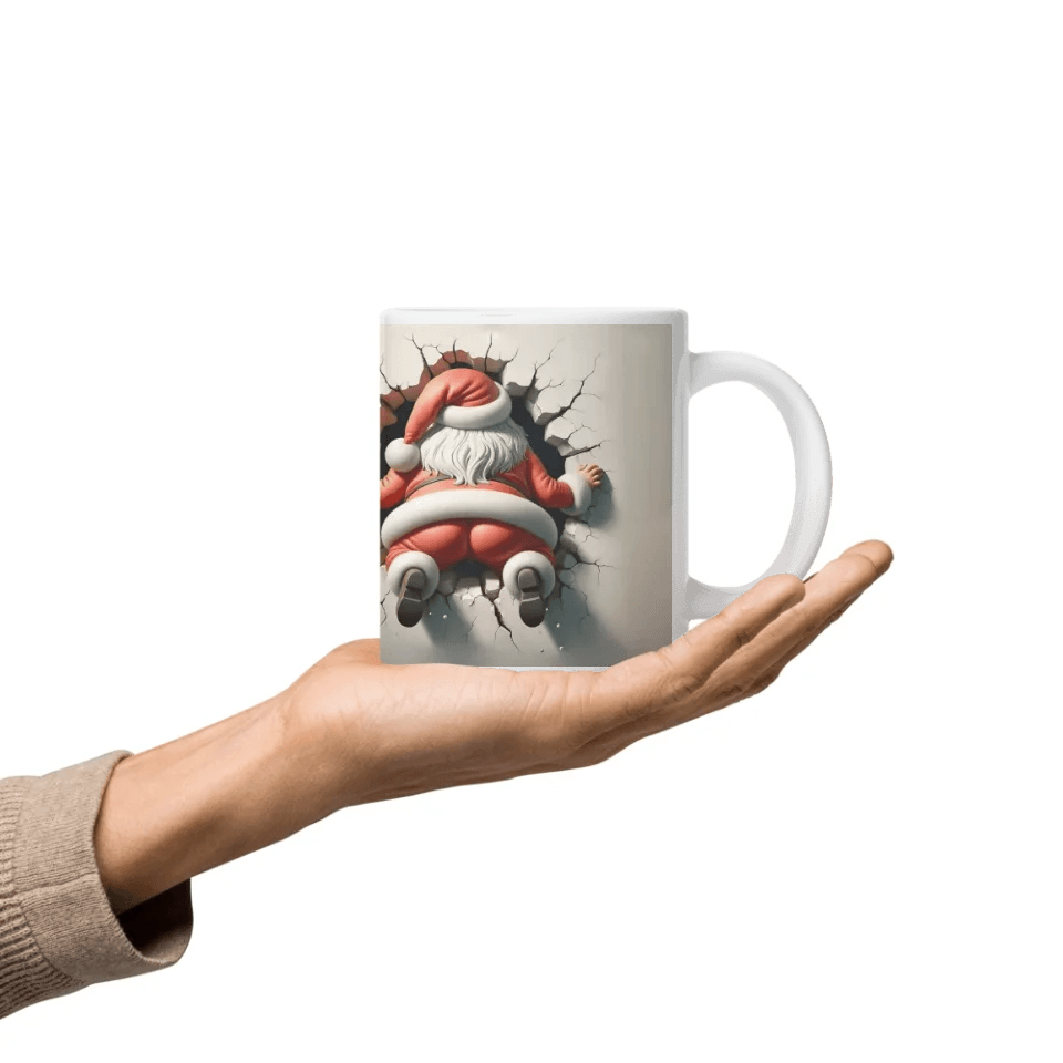 Custom 3D Christmas Character Mug - ARTFULANE