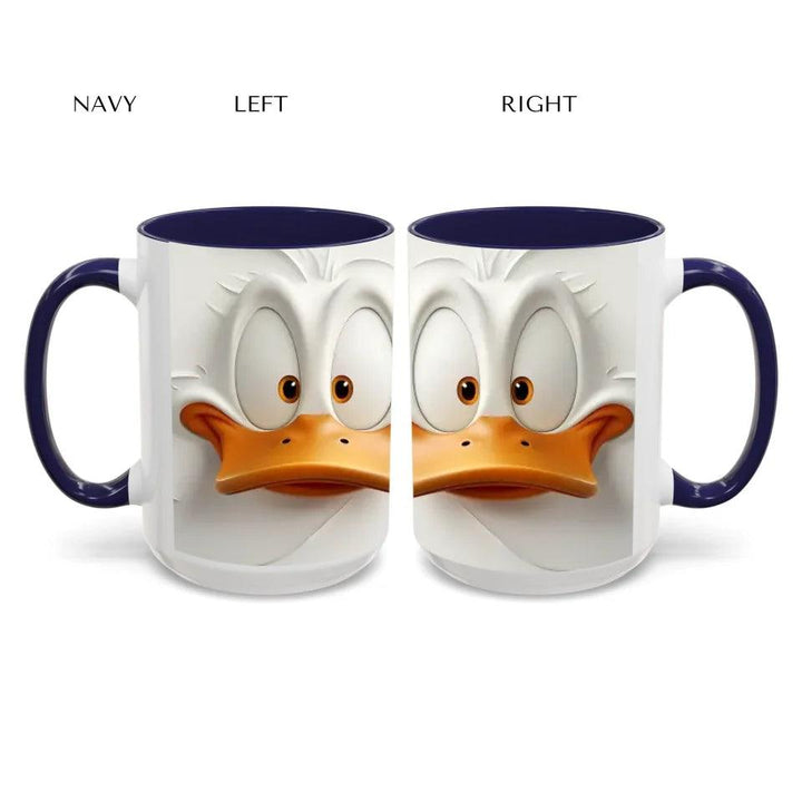 Custom Sarcastic Duck Face 3D Mug - ARTFULANE