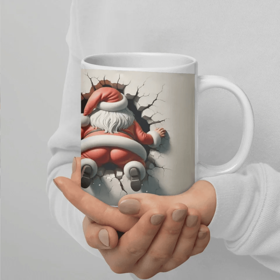 Custom 3D Christmas Character Mug - ARTFULANE