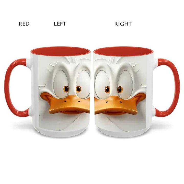 Custom Sarcastic Duck Face 3D Mug - ARTFULANE