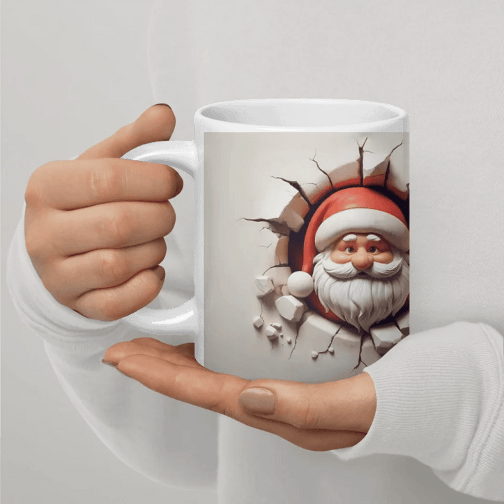 Custom 3D Christmas Character Mug - ARTFULANE