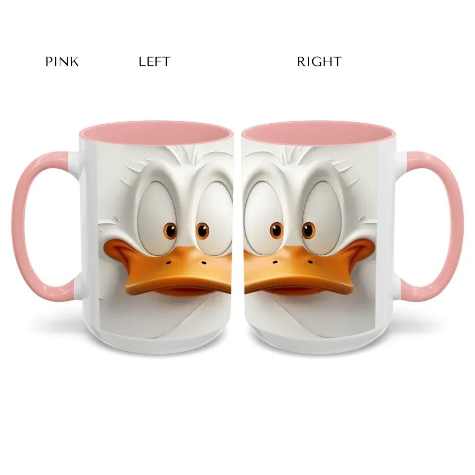 Custom Sarcastic Duck Face 3D Mug - ARTFULANE