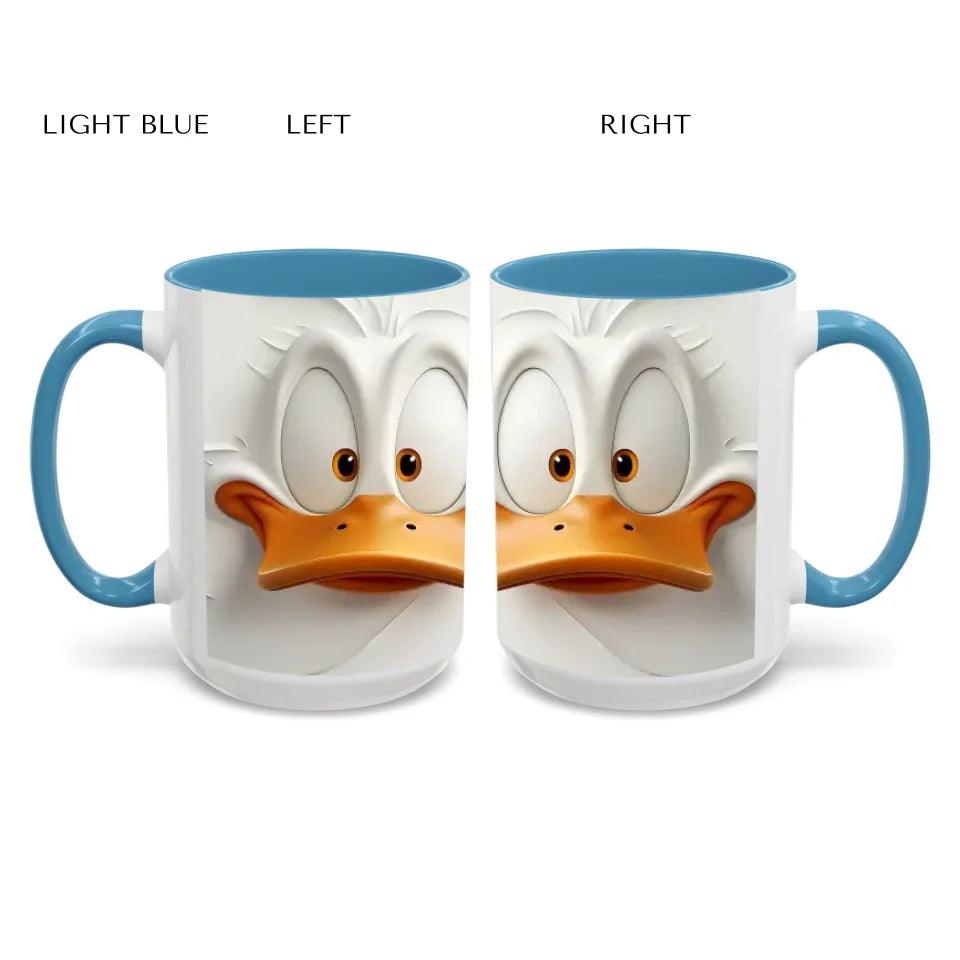 Custom Sarcastic Duck Face 3D Mug - ARTFULANE