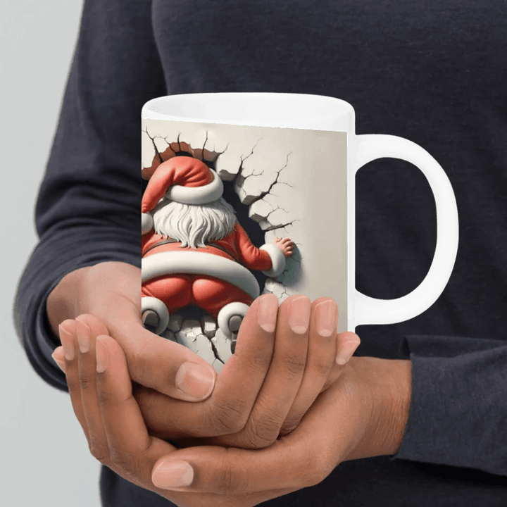 Custom 3D Christmas Character Mug - ARTFULANE