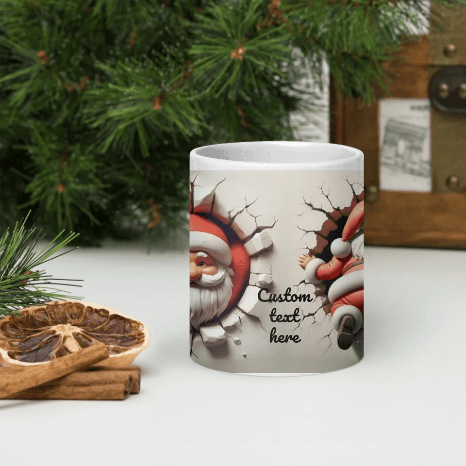 Custom 3D Christmas Character Mug - ARTFULANE