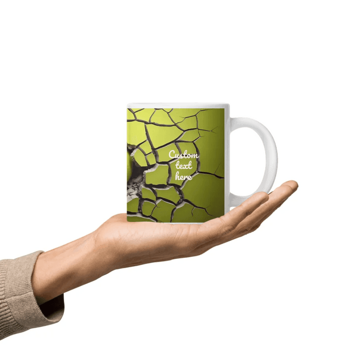 Custom 3D Tennis Ball Mug - ARTFULANE