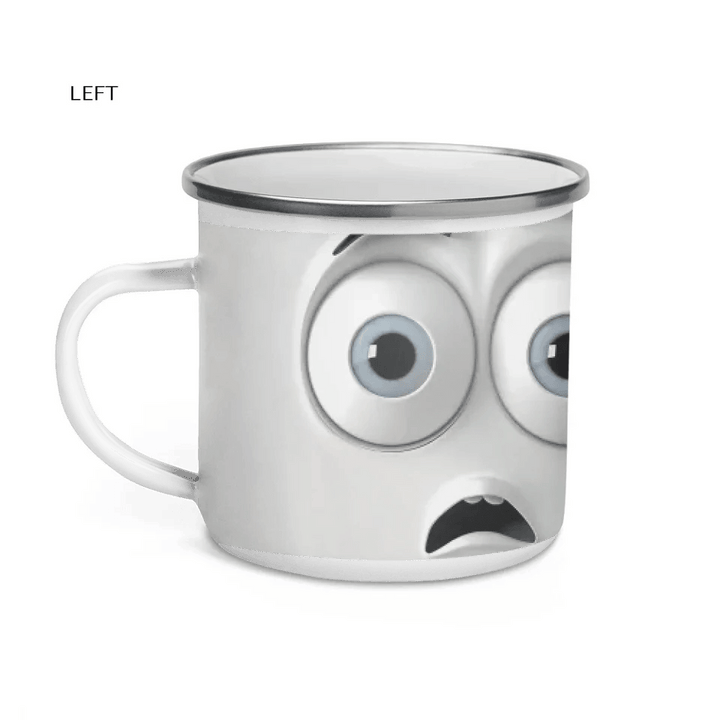 Custom 3D Surprised Face Mug - ARTFULANE