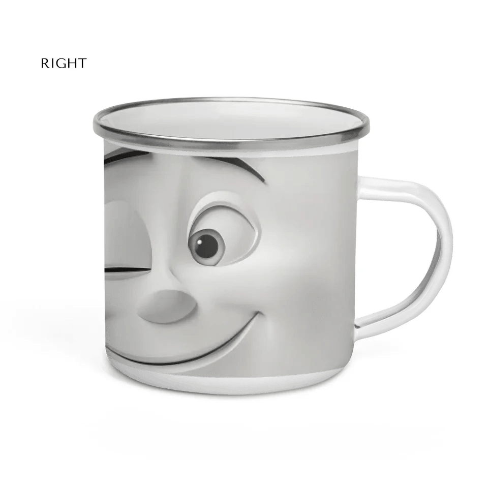 Custom 3D Winking Cartoon Face Mug - ARTFULANE