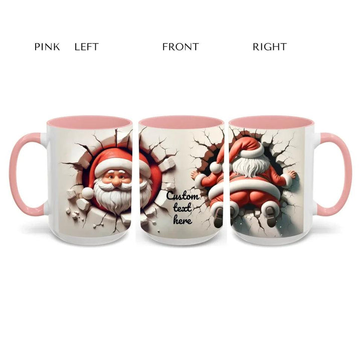 Custom 3D Christmas Character Mug - ARTFULANE