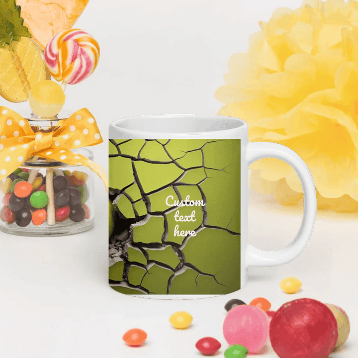 Custom 3D Tennis Ball Mug - ARTFULANE