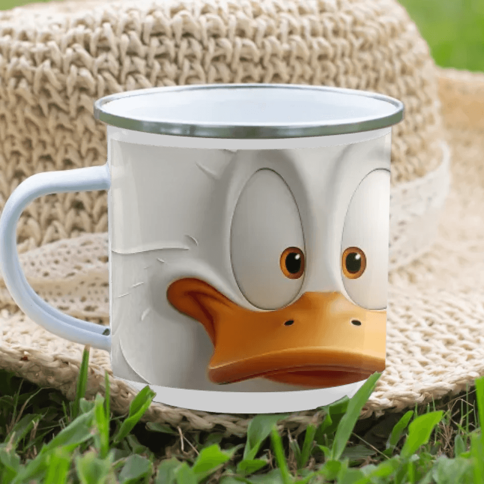 Custom Sarcastic Duck Face 3D Mug - ARTFULANE