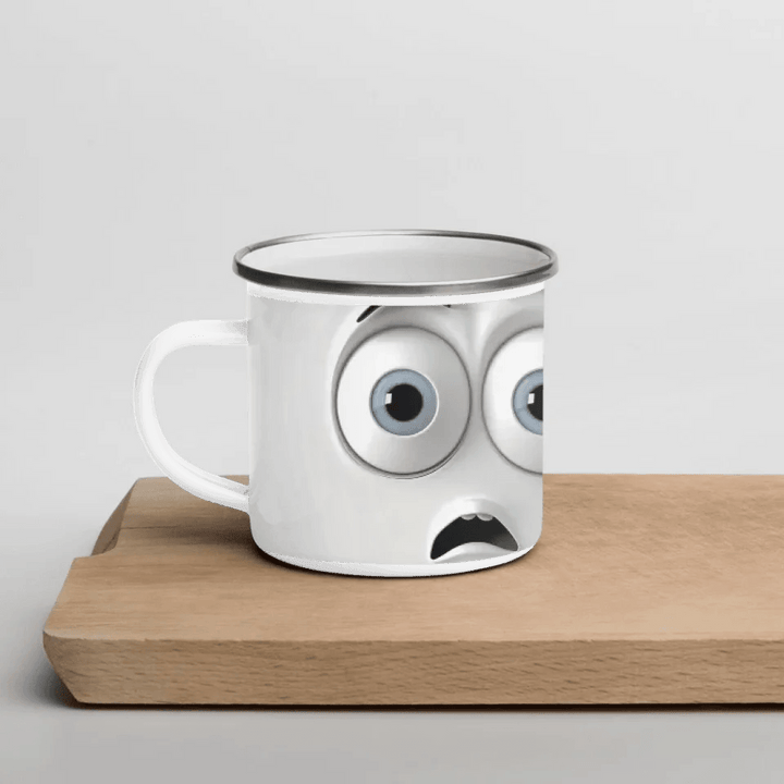 Custom 3D Surprised Face Mug - ARTFULANE